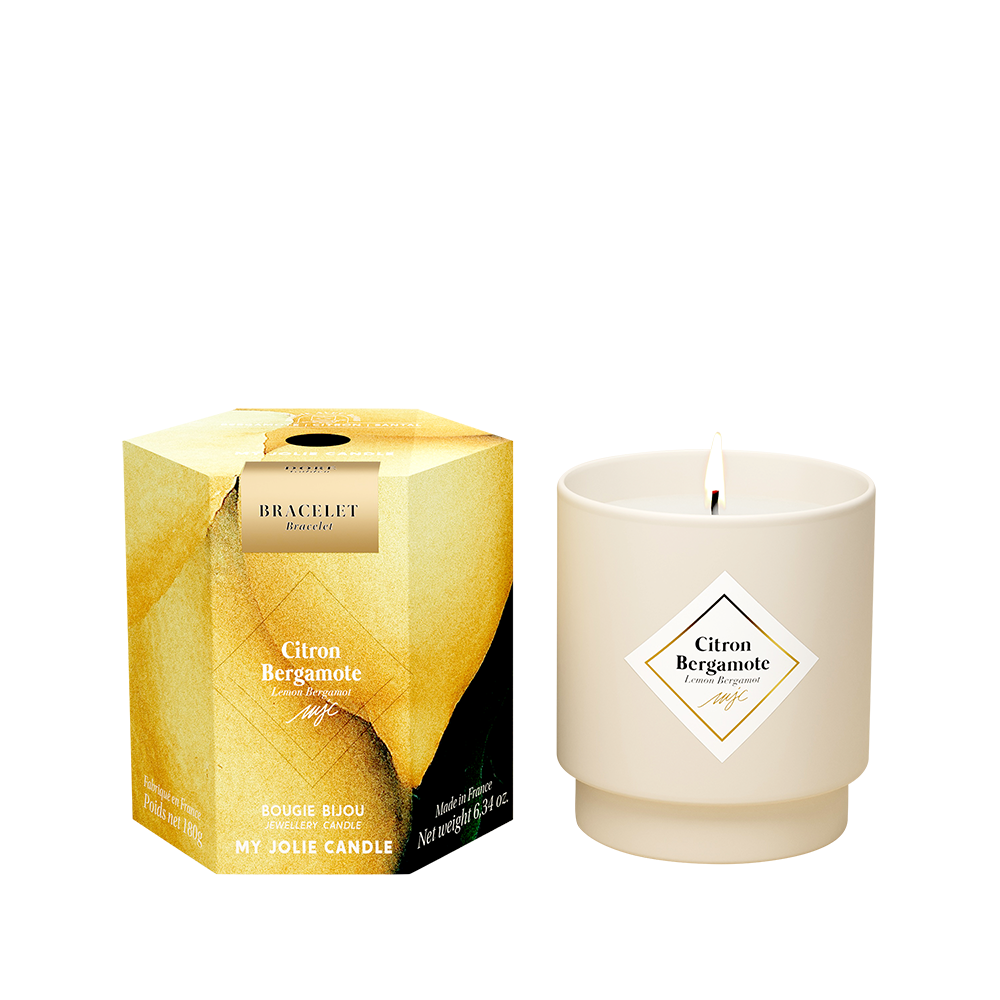 Geurkaars Citron Bergamote 180g