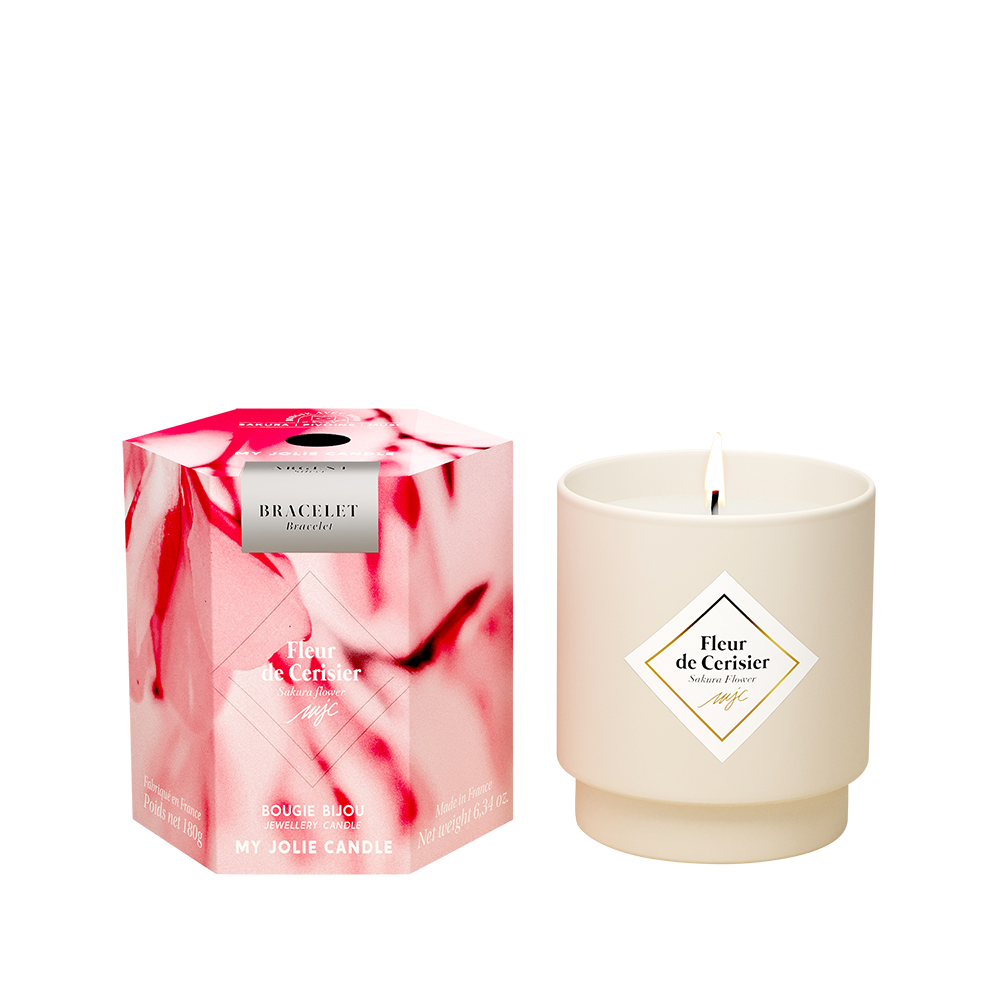 Geurkaars Fleur de Cerisier 180gr