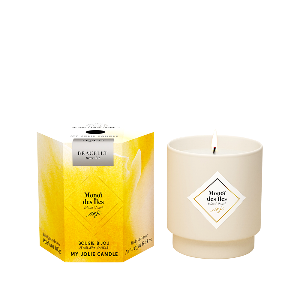 Geurkaars Monoi des Iles 180g