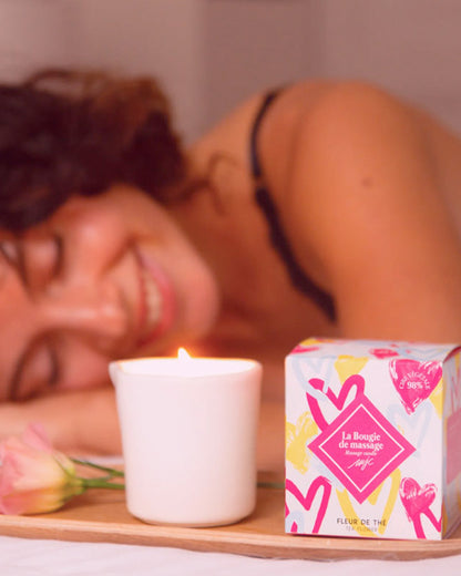 Massagekaars Fleur de Thé 90g