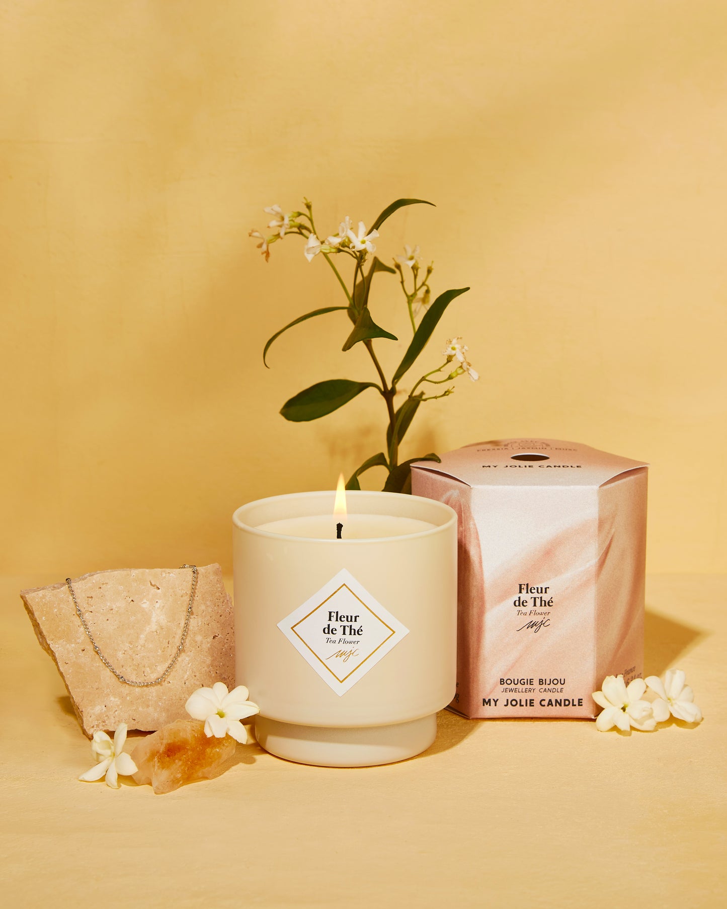 Geurkaars Fleur de The 180g