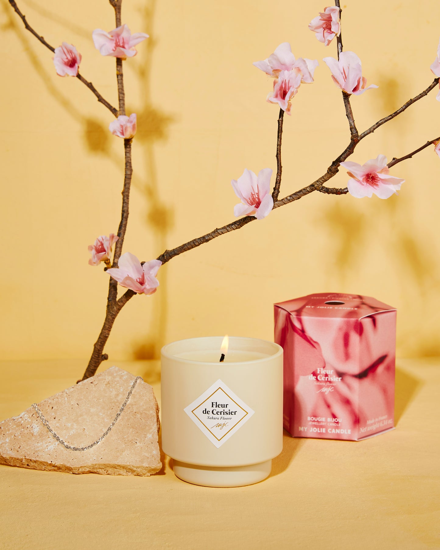 Geurkaars Fleur de Cerisier 180gr