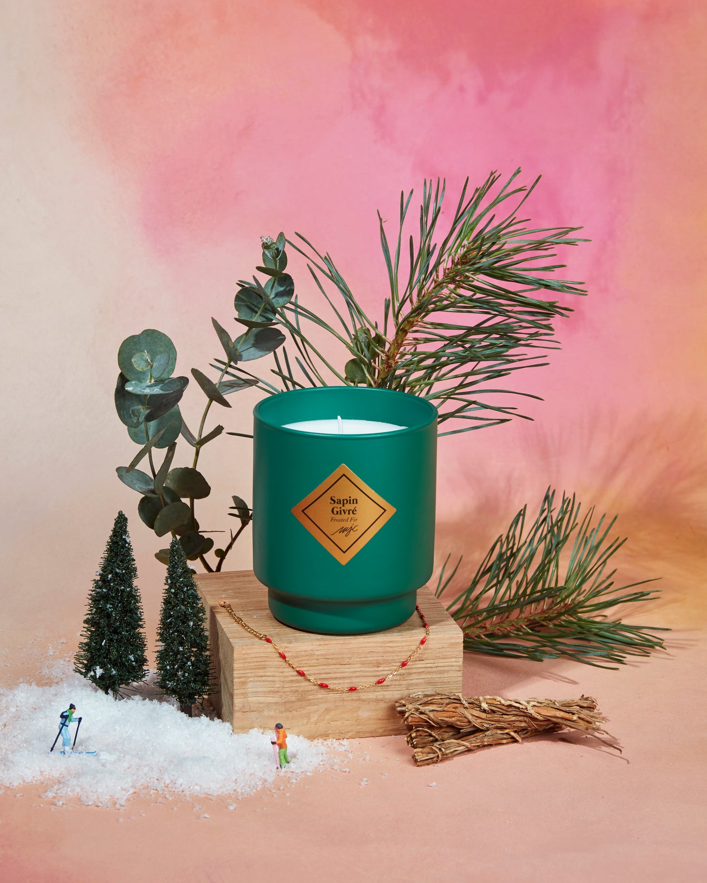 Geurkaars Sapin Givré 180g