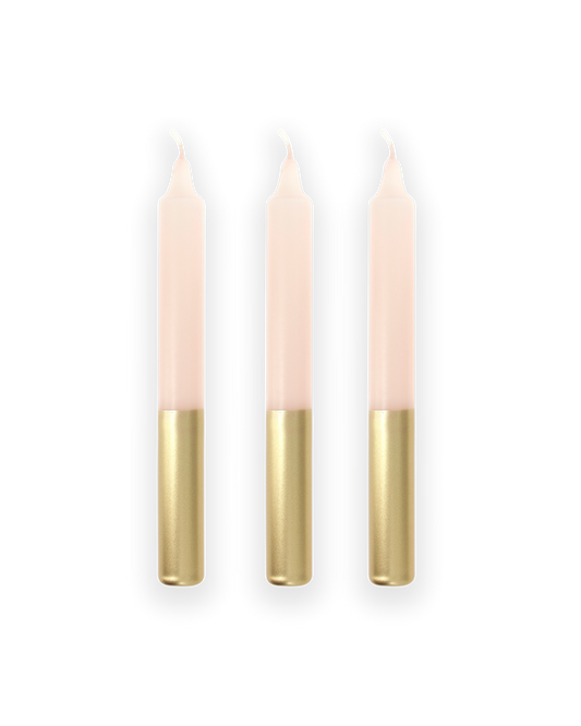 Dip-Dye Dinerkaars Gold & Nude