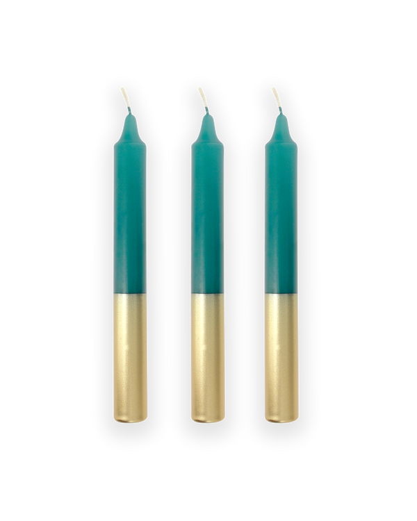 Dip-Dye Dinerkaars Gold & Blue