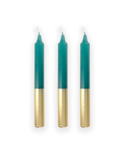 Dip-Dye Dinerkaars Gold & Blue