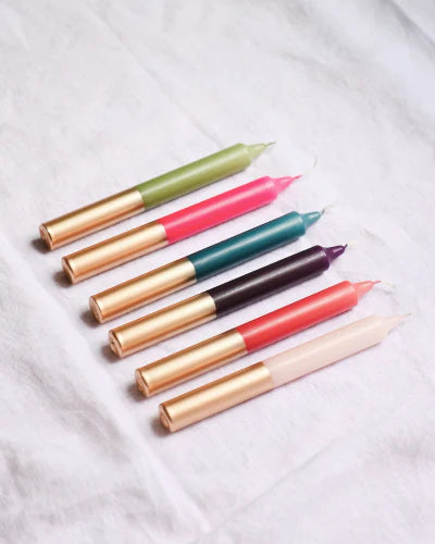 Dip-Dye Dinerkaars Gold & Nude